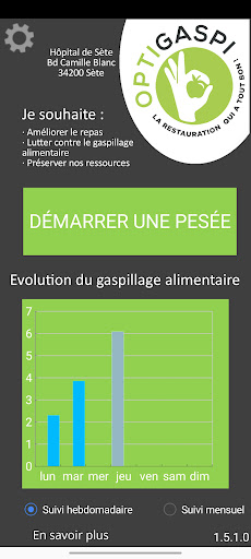 Android application OPTIGASPI screenshort