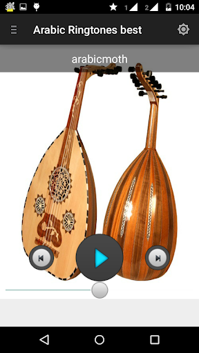 Android application Arabic Ringtones latest screenshort