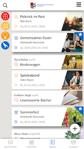 Android application Steinbach Hunsrück screenshort