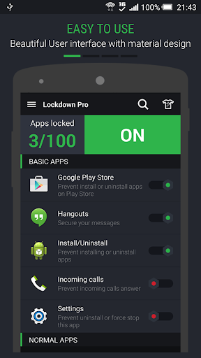 Lockdown Pro AppLock & Vault 1.2.32020 (Full) Apk poster-1
