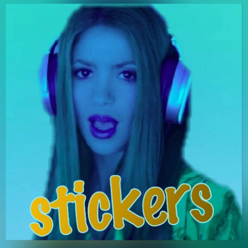 Shakira Bzrp stickers logo