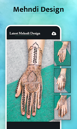 Android application Bridal Mehndi Design 2024 App screenshort