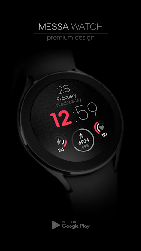 Minimal Watch Face Elegant Screen 2