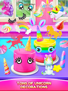 Unicorn Rainbow Cake-Diy Sweet Galaxy Desserts 1.2 APK screenshots 14