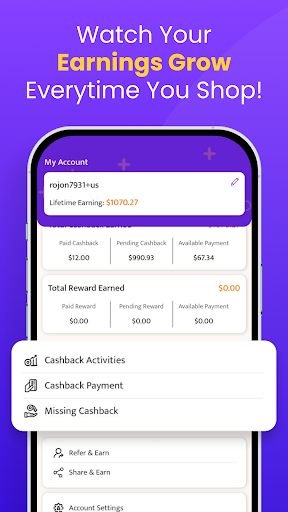 RewardRave: Cashback & Coupons Screenshot 3 - AppWisp.com