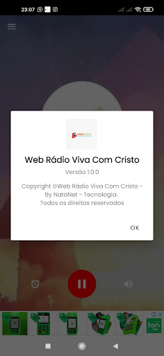 Web Rádio Viva Com Cristo Screen 2