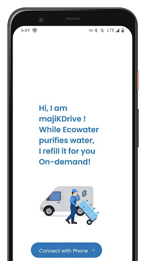 Android application majikDrive screenshort
