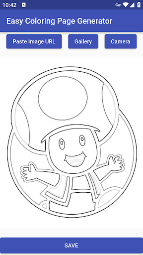 Easy Coloring Page Generator Screen 2