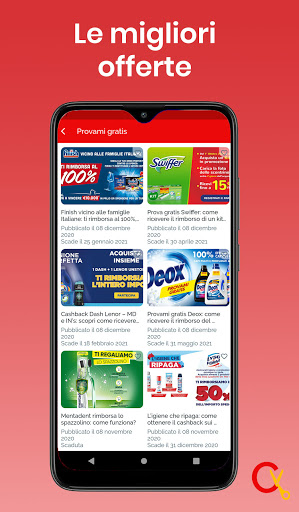 CouponVolantini  cashback screenshot 2