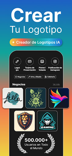 Vista previa de la aplicación