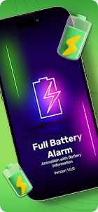 100% Full Battery Charge Alarm