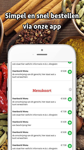 Android application Eethuis Medina screenshort