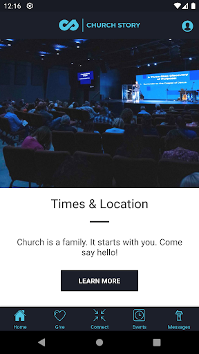 Android application Church Story screenshort
