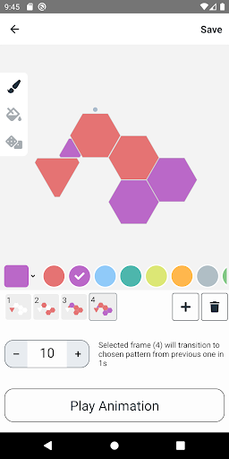 Android application Spark for Nanoleaf screenshort