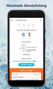 Swim Coach - Schwimm Trainings Screenshot