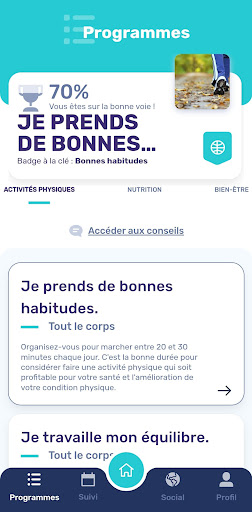 ArthroCoach App Screen 2