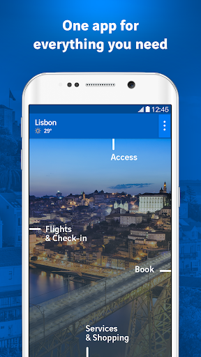 Android application ANA Portuguese Airports screenshort