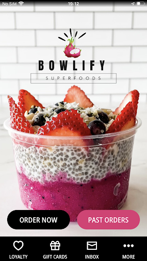 Screenshot of Bowlify