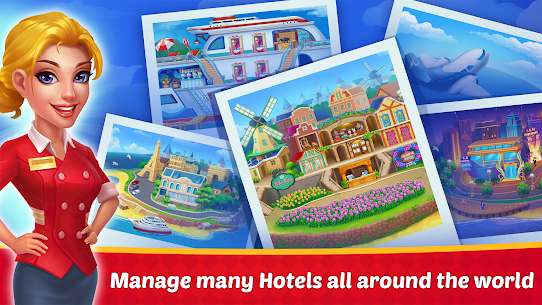 Dream Hotel: 호텔 게임 1.4.25 버그판 4