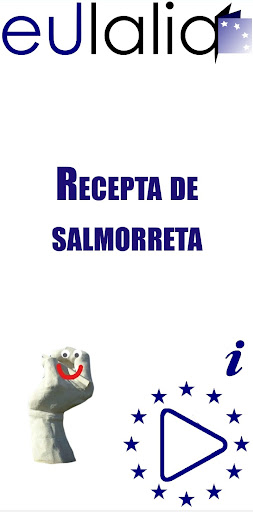 Android application Eulalia-Recepta de salmorreta screenshort