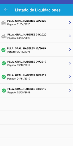Empleados miSARHA Screen 3
