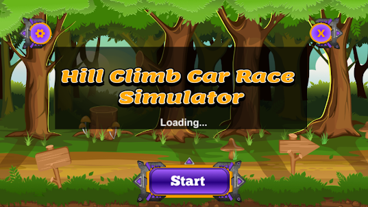 Hill Climb Car Race Simulator