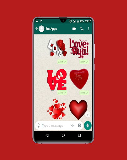 I Love You Heart Stickers WAStickerapps 2020