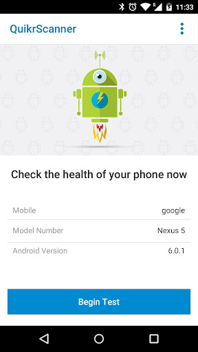 QuikrScanner for Mobiles Screen 2