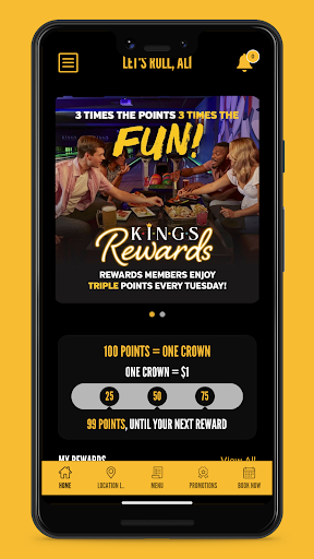 Kings Rewards Screen 2