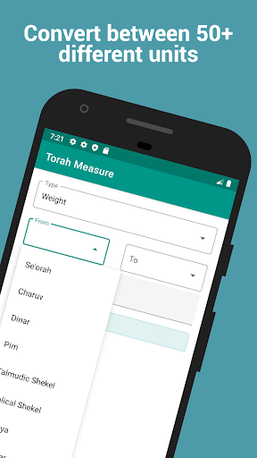 Android application Torah Measure screenshort