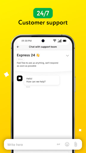 Screenshot of Express24: food, grocery and +