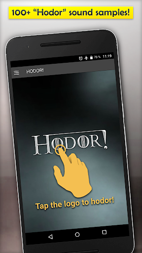 HODOR: Game of Thrones Fun App Screen 2