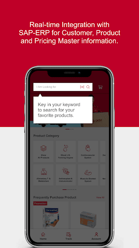 DKSH Connect Customer Screen 3