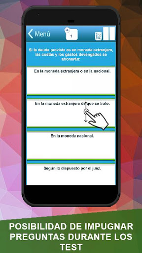 Test Tramitación Procesal Screen 2
