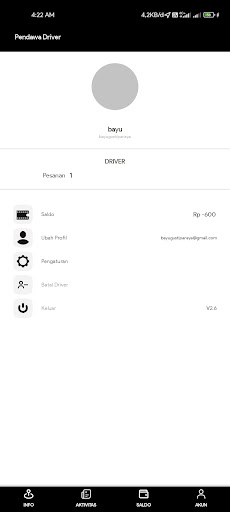 PENDAWAJEK DRIVER Screen 3