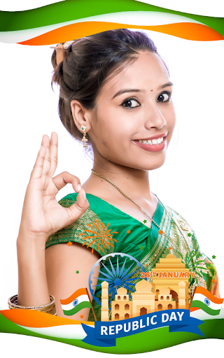 Republic Day Photo Frame 2024 Screen 2