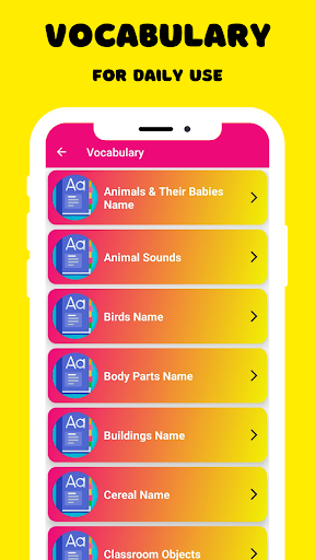 ENGLISH HINDI VOCABULARY 2024 Screen 3