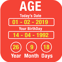 screenshot of Age Calculator by Date of Birt