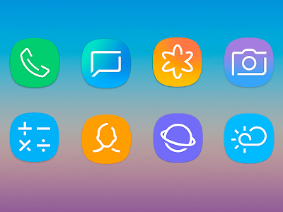UX S9 Icon Pack - Free Galaxy Unknown