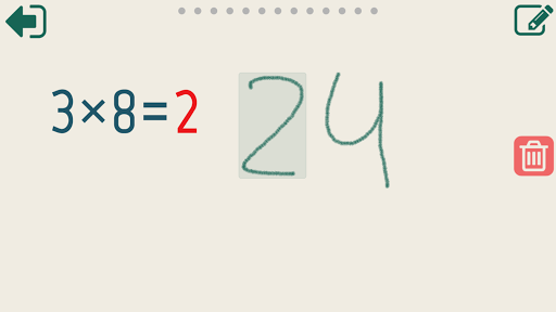 Multiplication and Division Screen 3