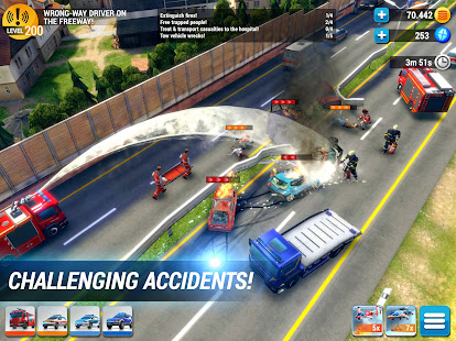 EMERGENCY HQ - firefighter rescue strategy game 1.6.09 Screenshots 9