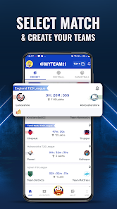 Play Fantasy Cricket - Download Fantasy Sports App - MyTeam11