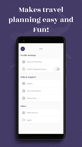 Exeter Safaris Travel App