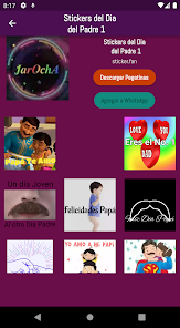 Captura de Pantalla 4 Stickers del Dia del Padre android