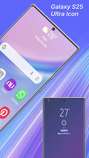 Samsung S25 Ultra Launcher Screen 2