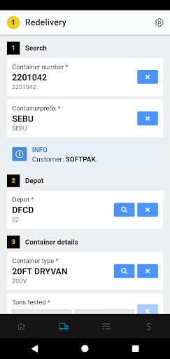 Softpak Depot App Screen 3