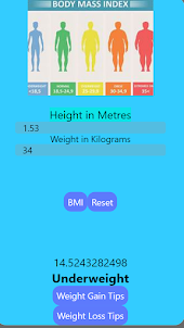 BMI Calculator by Kobi Michael
