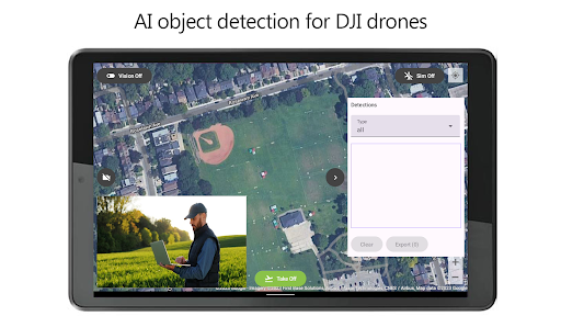 Android application Drone Vision screenshort