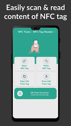 NFC Tools - NFC Tag Reader Screen 2