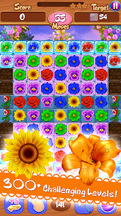 Flower Mania: Blossom Bloom Match 3 Game